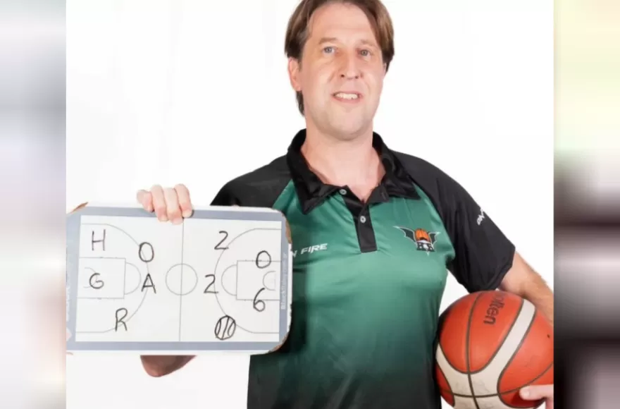 Javier Boero, entrenador de Hogar Social.