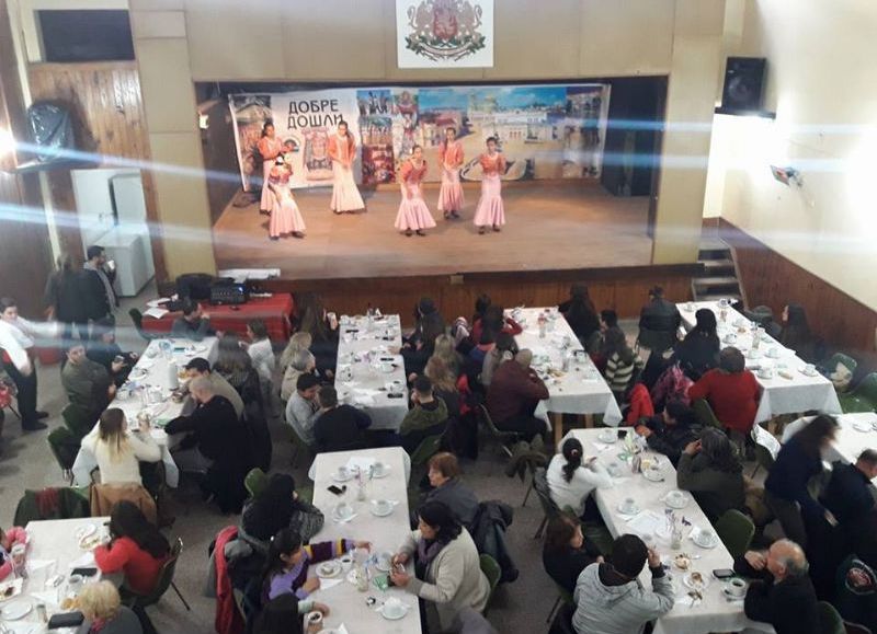 Realizado en las instalaciones de la colectividad búlgara.