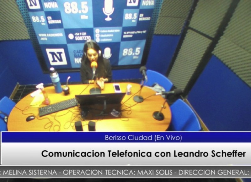 En el aire de BerissoCiudad en Radio.