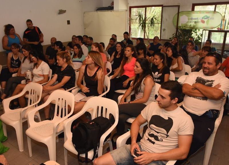 Actividad en el Gimnasia Municipal.