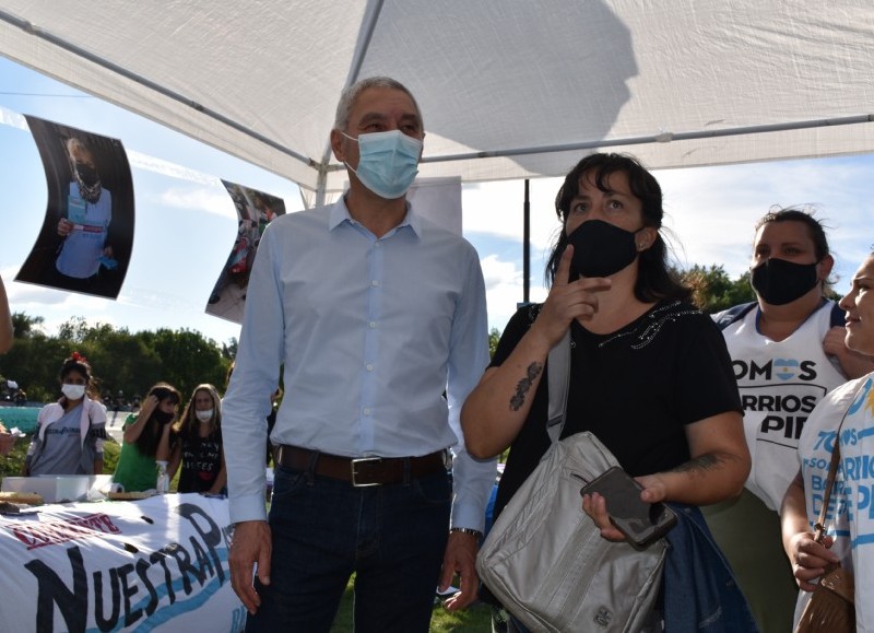 Estuvo presente el intendente Cagliardi.