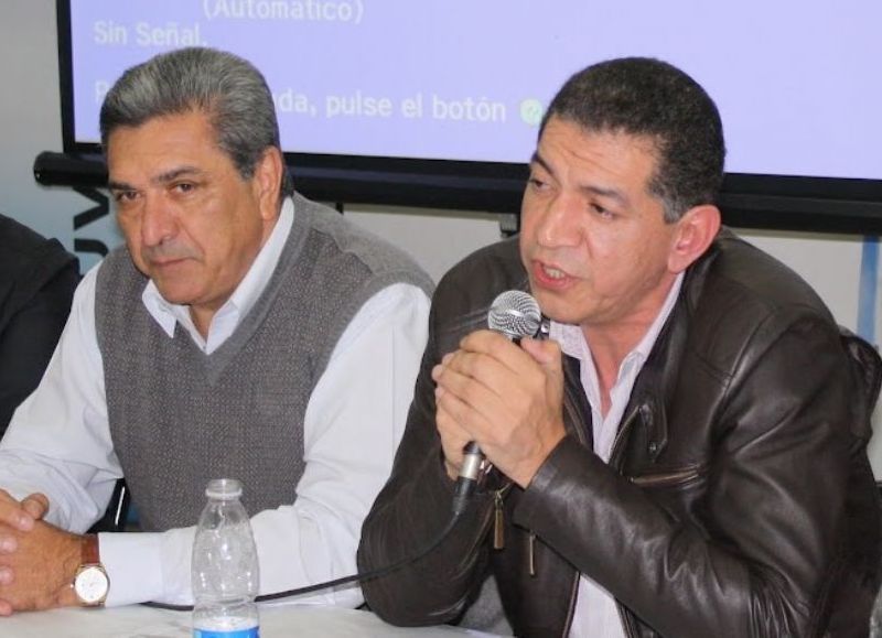 Enrique Slezack y Ramón Garaza.