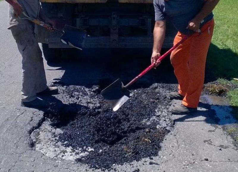 Bacheo tardío (foto ilustrativa).