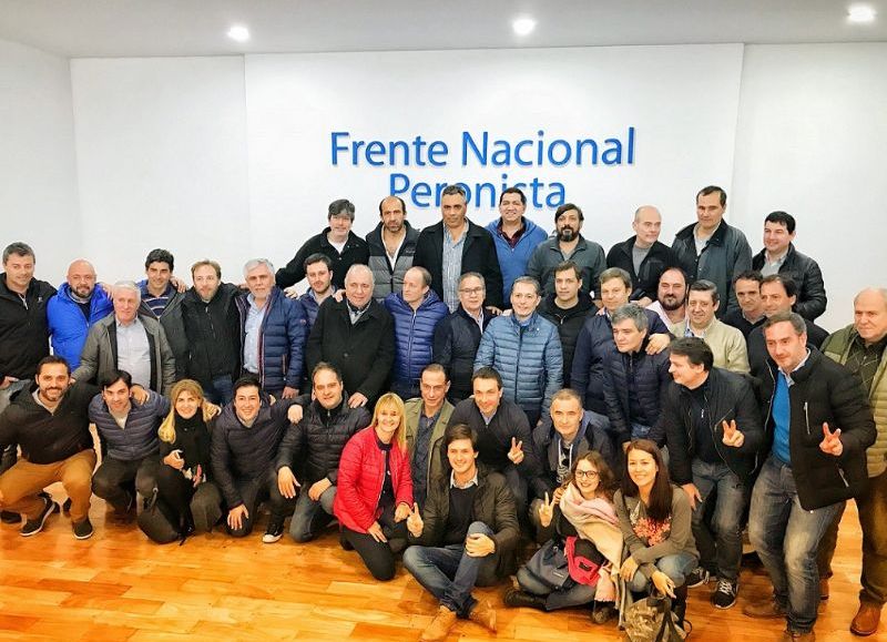 El Frente Nacional Peronista con Garaza y Mincarelli.