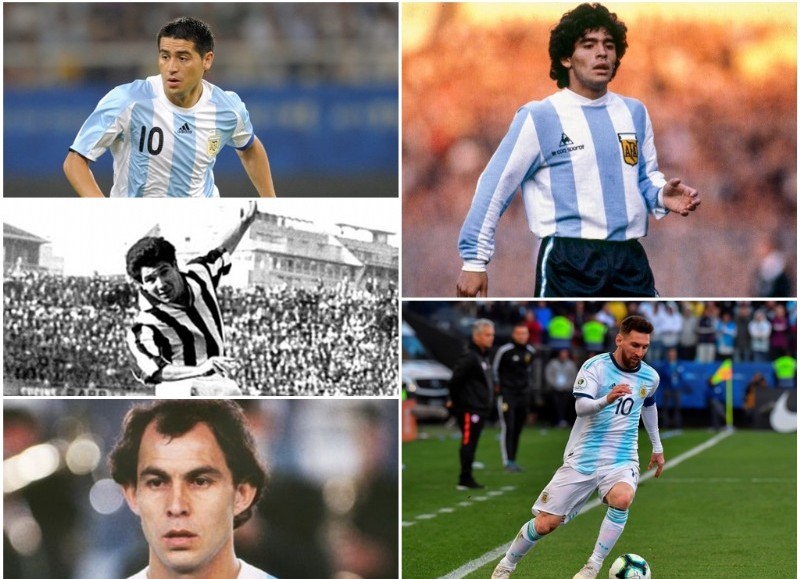 Si hay una nación futbolística en el planeta que ha producido un exceso de brillantes números 10, es Argentina.