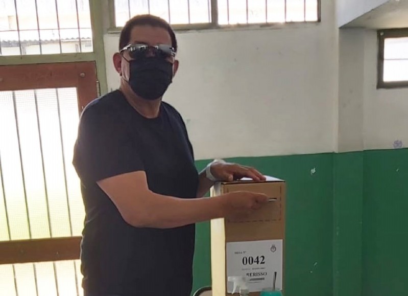 El voto de Ramón Garaza.