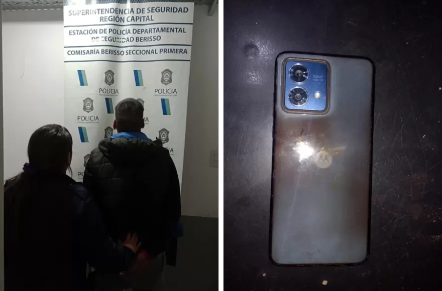 El sujeto fue trasladado a la dependencia policial, donde quedó en calidad de detenido bajo la carátula “Robo”.