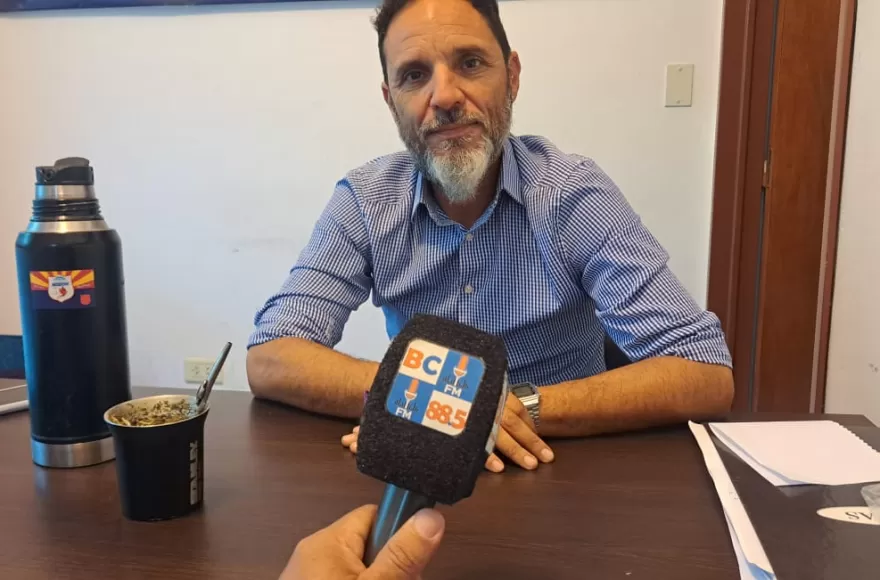 Sebastián Mincarelli, coordinador de Discapacidad de la Municipalidad de Berisso.