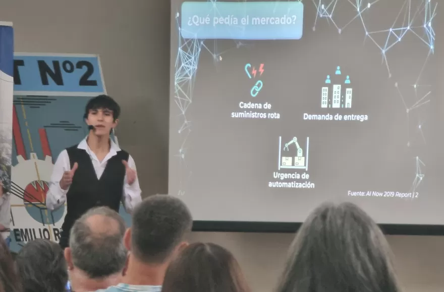 Una de las exposiciones.