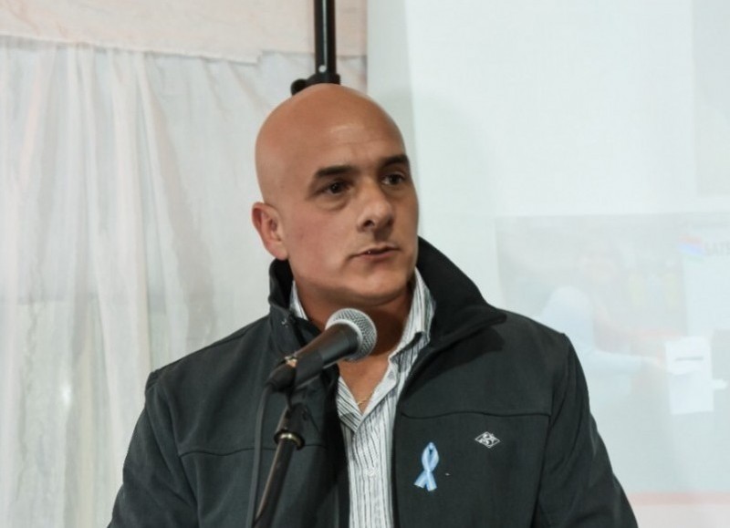 Darío Micheletti, titular de la seccional La Plata de SATSAID.