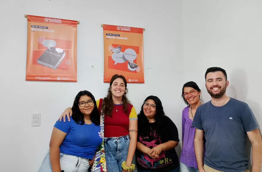 Taller a cargo de Daniel Rojas.