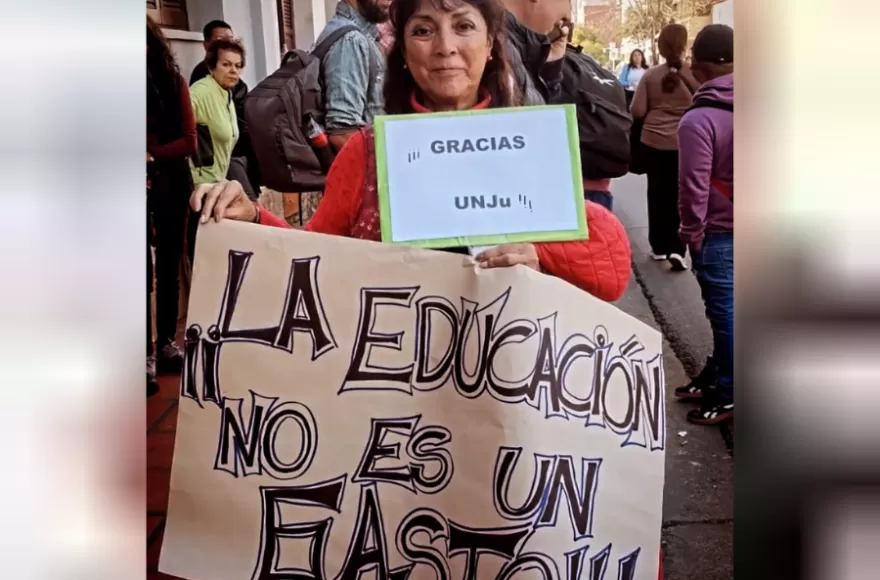 Movilización en Jujuy.