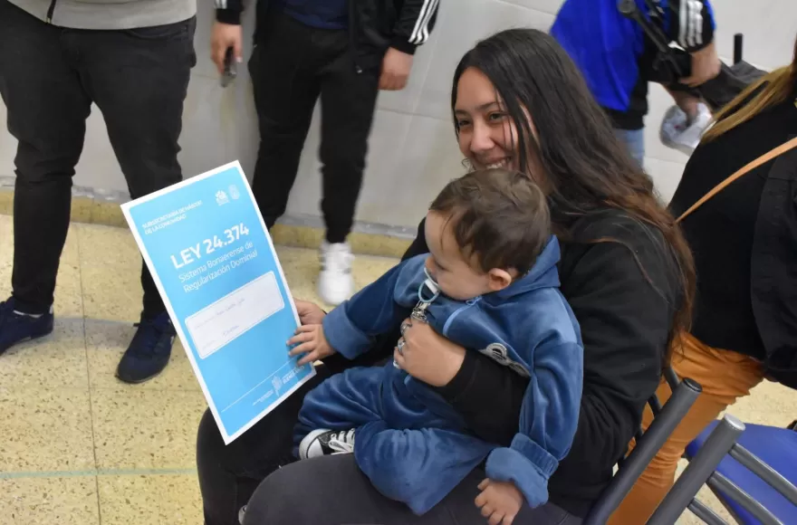 71 familias fueron beneficiadas.
