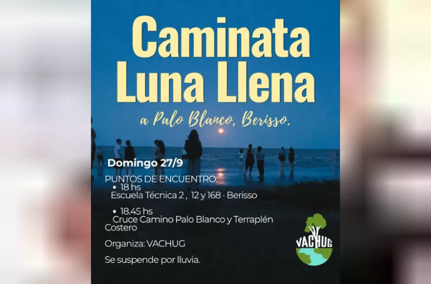 Flyer de la convocatoria.