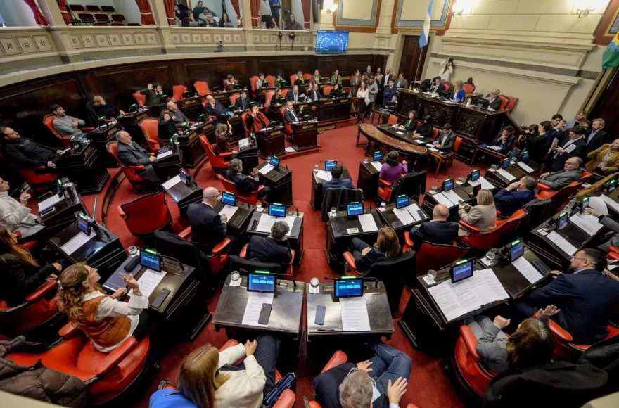 Hubo sesión en el Senado bonaerense.