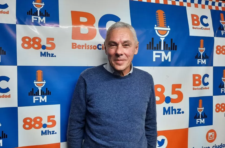 Fabián Cagliardi, intendente de Berisso.