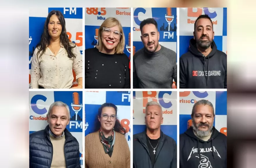 Los dirigentes que encabezan las listas.