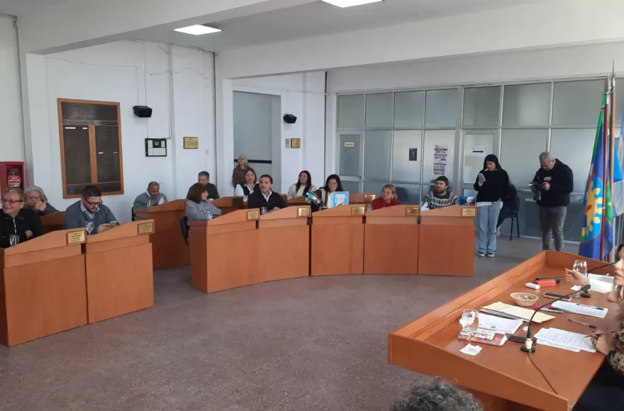 Hubo sesión en el Concejo Deliberante.