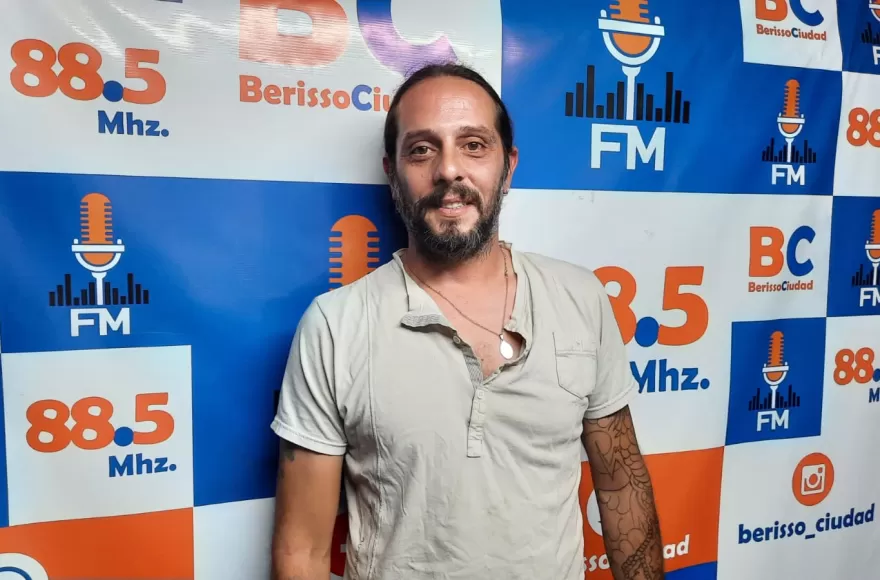 Federico Monoscalco, integrante del Grupo Municipal de Danzas y colaborador de la organización de la Fiesta del Provinciano.