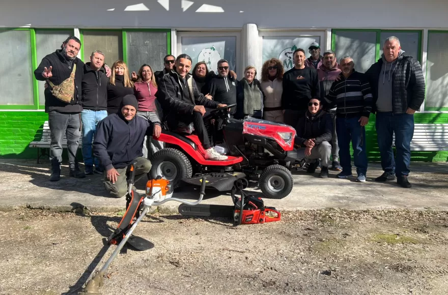 Flamante equipamiento.