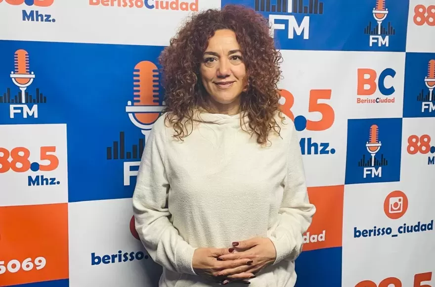 Natalia Roldán, secretaria de la Mujer y la Familia del Sindicato de Trabajadores Municipales.