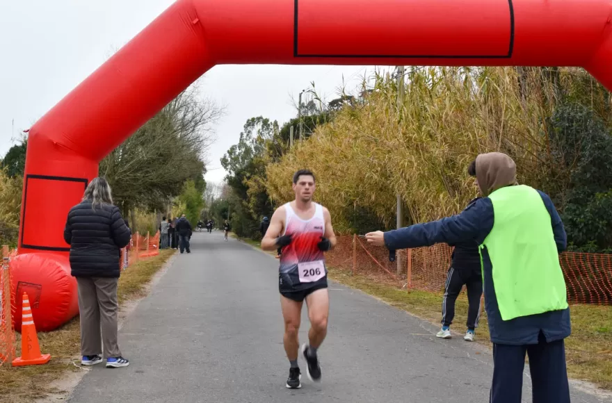 La carrera se realizo el domingo.