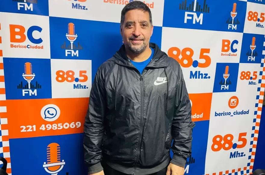 Sebastián Acevedo, director de Deportes de Berisso.