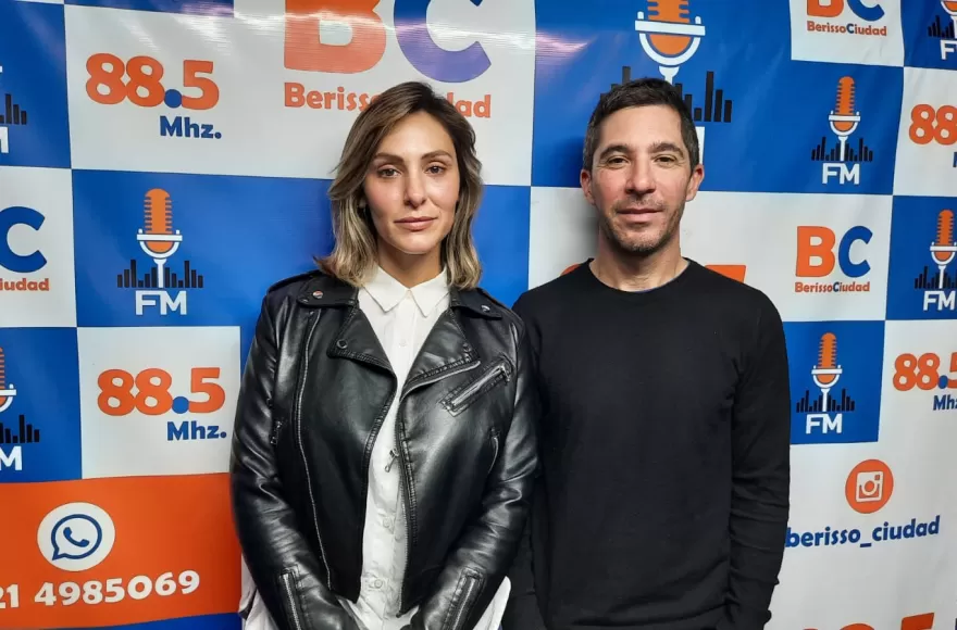 Faustina Fontana y Leandro Zandueta, miembros de la Comisión Directiva del SOSBA.