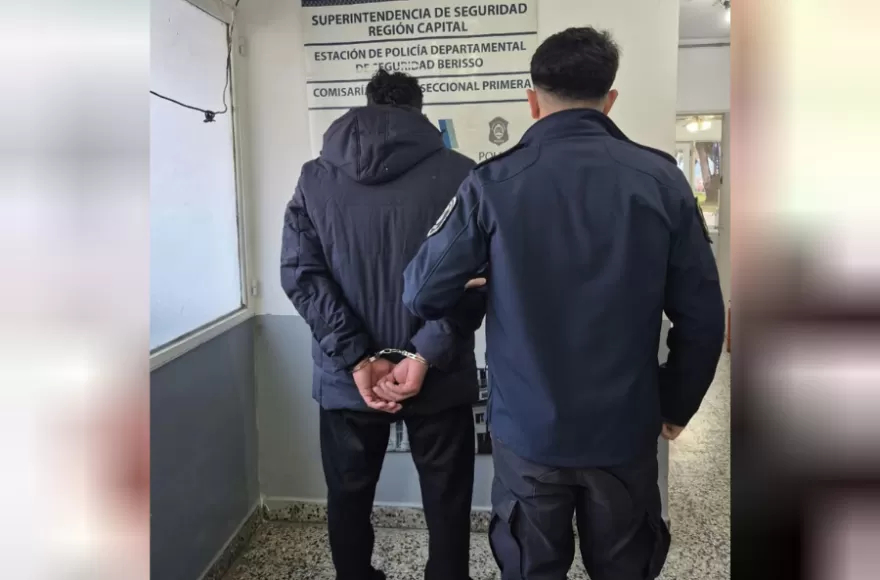 Los efectivos procedieron a la aprehensión y posterior traslado del sujeto a la dependencia policial.