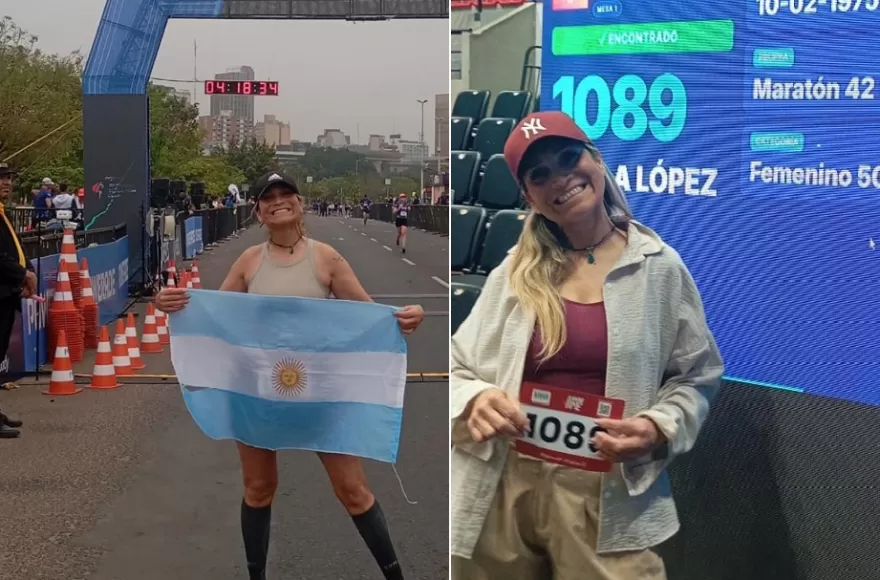 L&oacute;pez, la berissense que empez&oacute; a correr a los 47 y ahora busca conquistar cinco capitales de Latinoam&eacute;rica