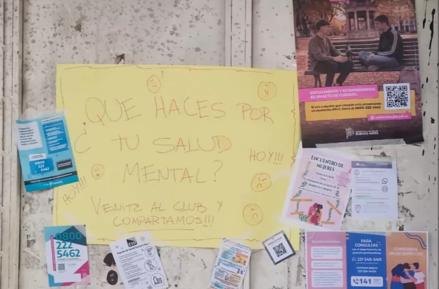 Se realizó una jornada comunitaria de salud mental