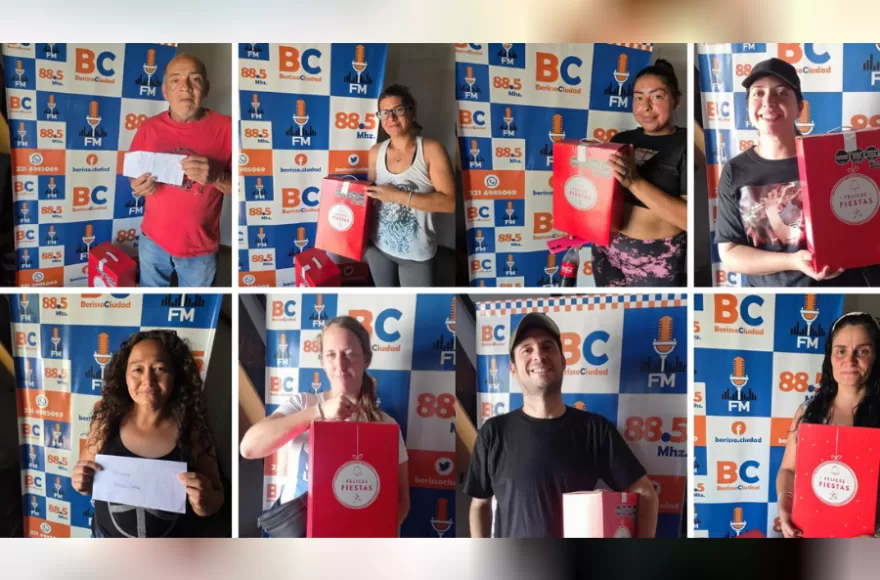 Berisso Ciudad en Radio realizó un sorteo de fin de año.