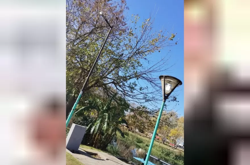 El Municipio comenzó con la reposición de cables y la reparación del alumbrado público afectado por una ola de robos.