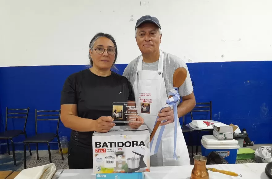 Adrián Torossian y Ernestina Luchinni