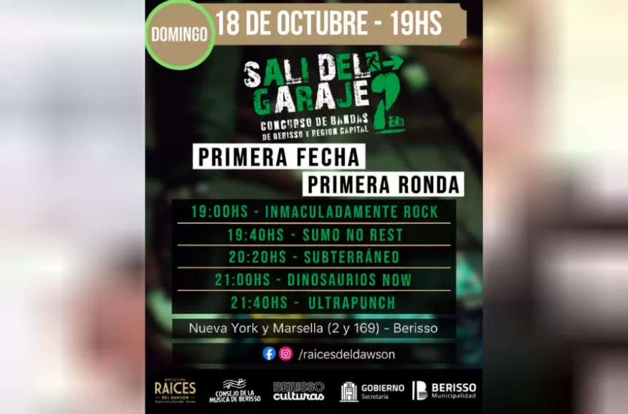 Comienza Salí del Garaje.