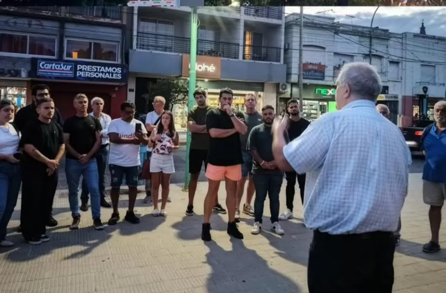 La actividad se realizó al cumplirse el 64º aniversario del fallecimiento del dirigente. 