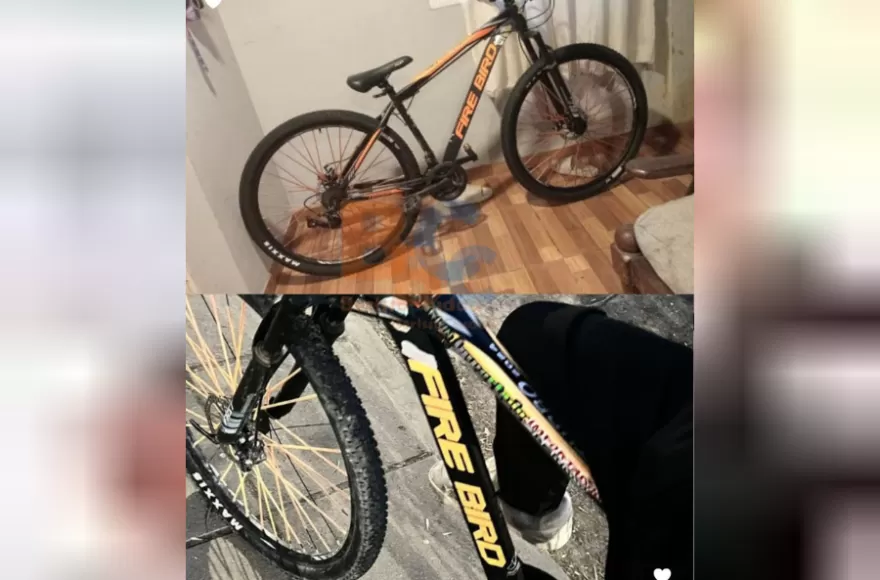 Quienes tengan información sobre el paradero de la bicicleta pueden comunicarse con las autoridades policiales o enviar informacion al celular 2213166354.