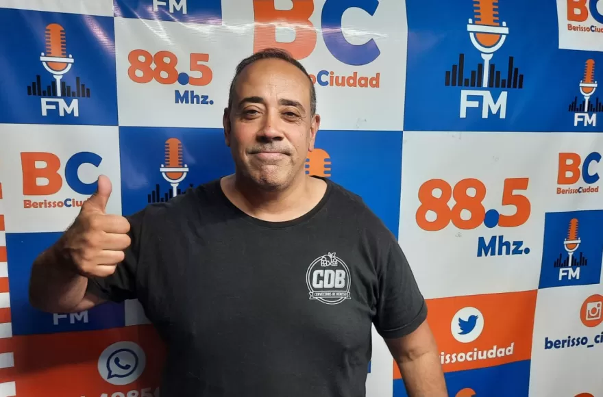 Fernando Torrano, productor cervecero e integrante de la Asociación Cerveceros de Berisso.