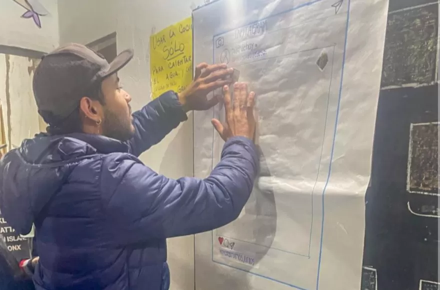 Durante los encuentros se promueve el intercambio de experiencias y saberes.