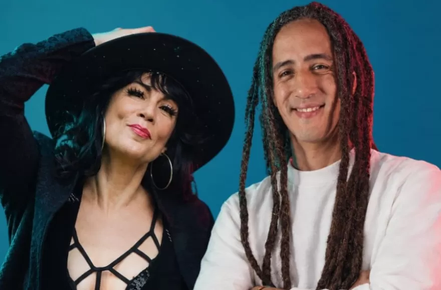 Junto a Mimi Maura.