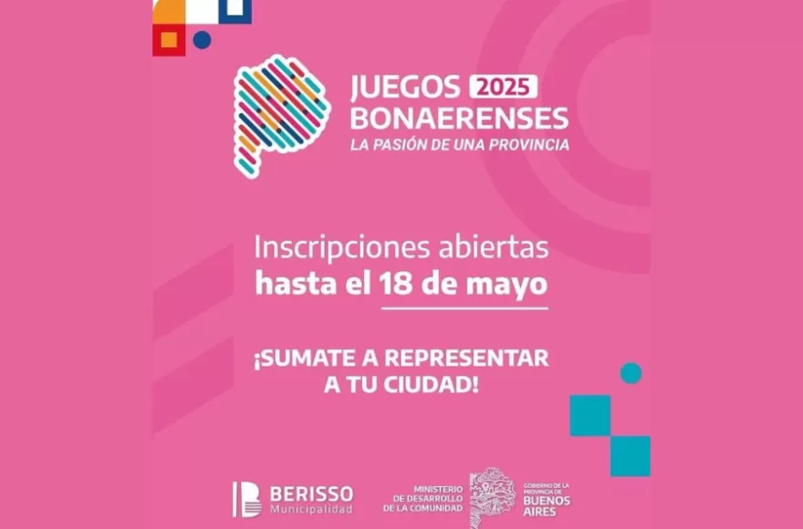 Las inscripciones cierran el 18 de mayo.