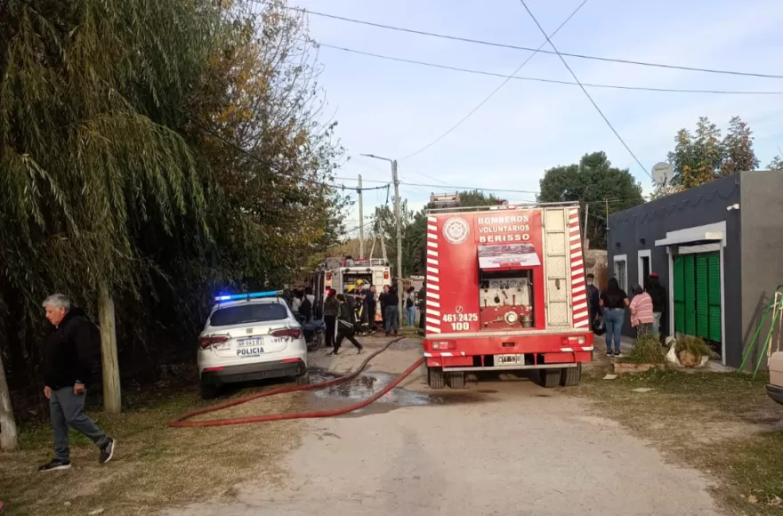 El rápido accionar permitió sofocar las llamas.