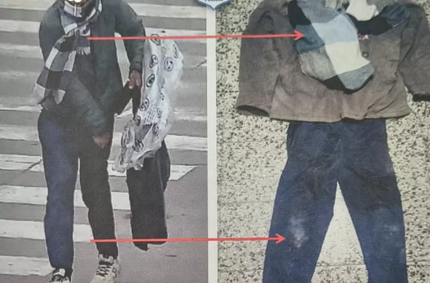 El análisis de cámaras de seguridad fue fundamental.