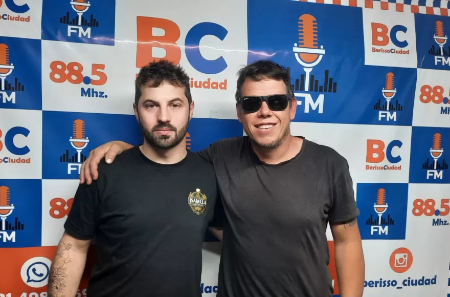Lucas Montefinale y Andrés Hourquebie.