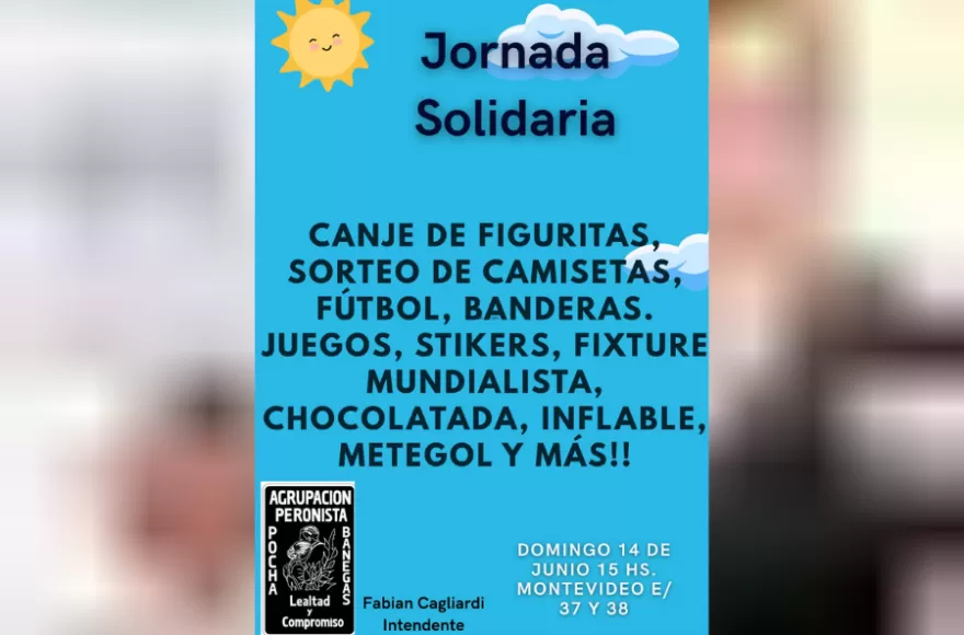 Flyer de la jornada.