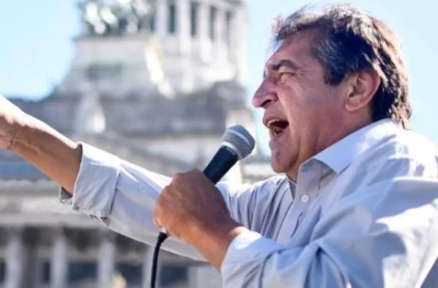 Hugo Godoy, titular de la CTA Autónoma.