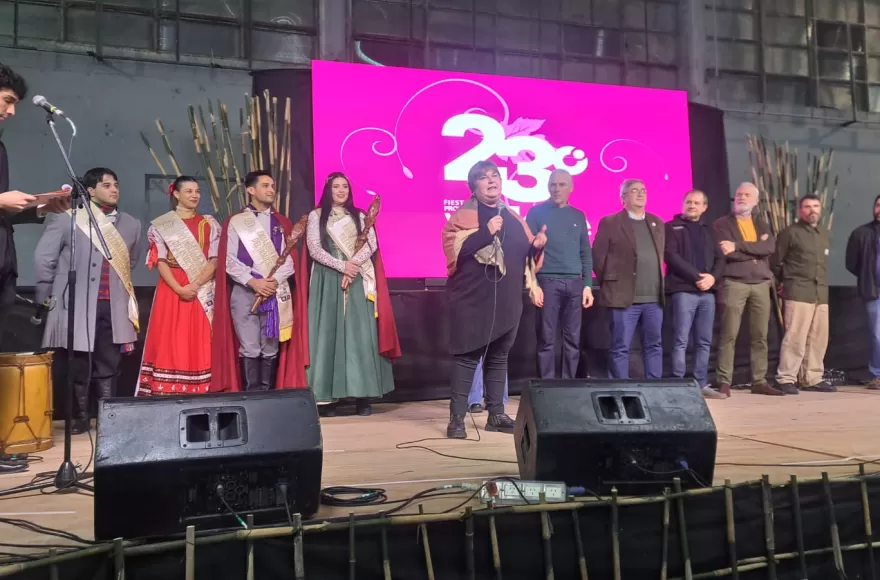 Quedó oficialmente inaugurada la Fiesta Provincial del Vino de la Costa