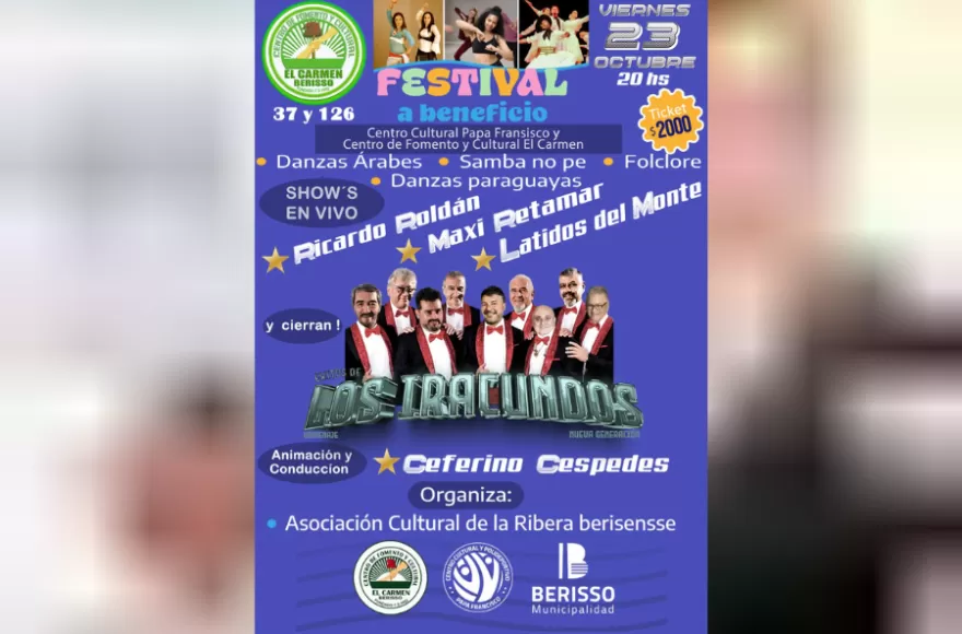 Los Iracundos, el gran cierre del festival.