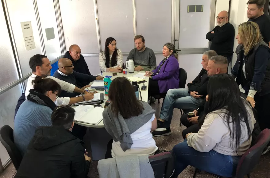 Un pasaje de la reunión de este viernes.