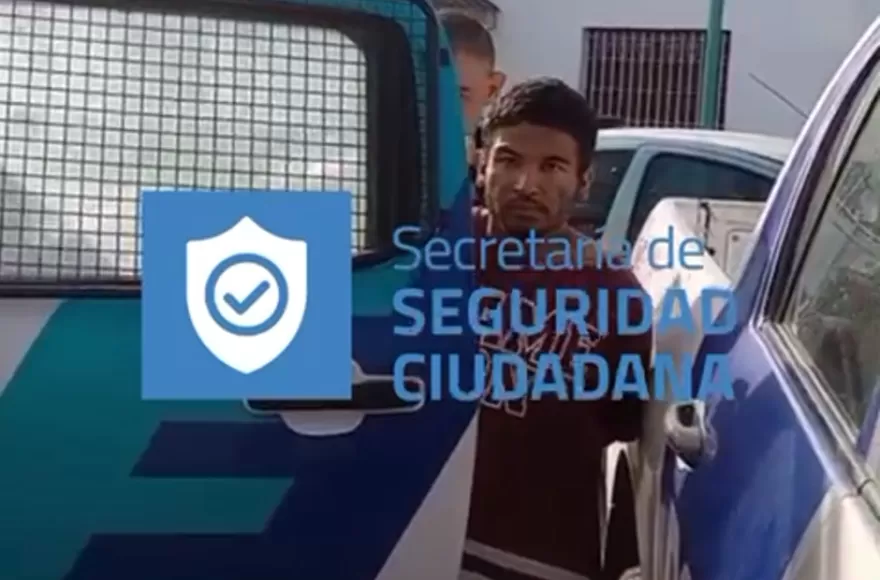 El delincuente en cuestión.